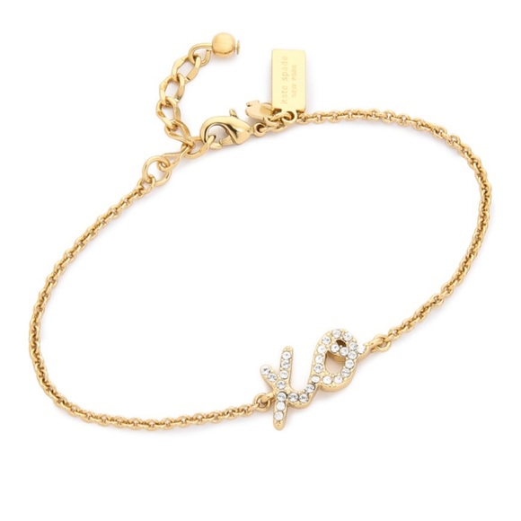 kate spade Jewelry - NWOT KATE SPADE HUGS AND KISSES BRACELET